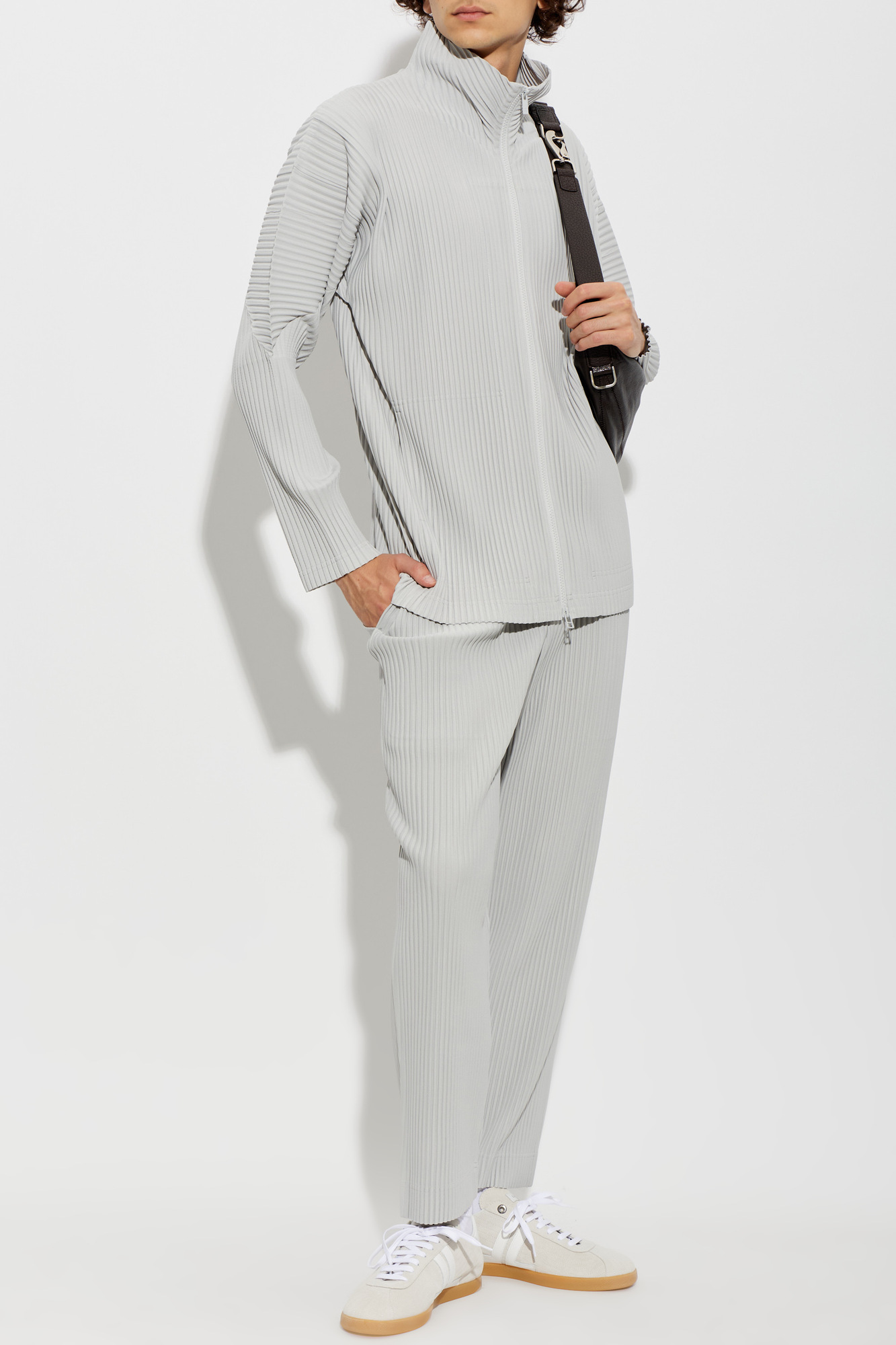Grey Pleated cardigan Homme Plissé Issey Miyake - Vitkac AS